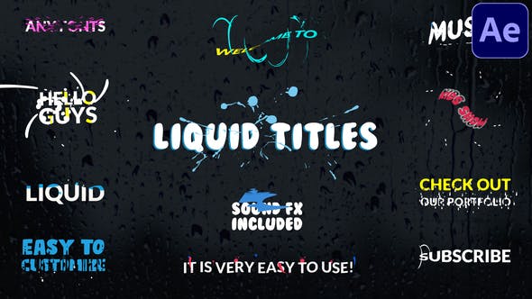 Liquid Titles[Videohive][After Effects][29350548]