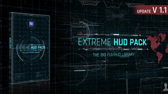 Extreme HUD Pack V1.1[Videohive][After Effects][28985545]