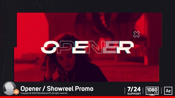 Opener – Showreel Promo[Videohive][After Effects][29409915]