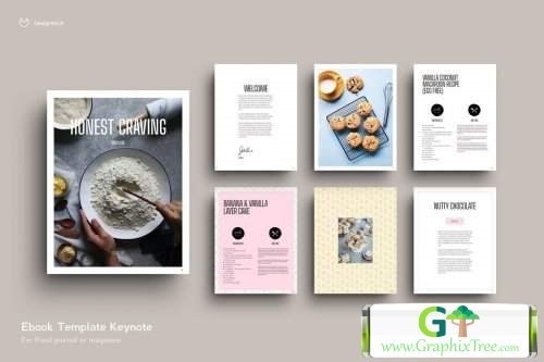 EBOOK Template Food 23 Pages 4629823 [Powerpoint] [Indesign & Powerpoints]