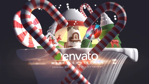 3d Cartoon Christmas Logo[Videohive][After Effects][29348492]