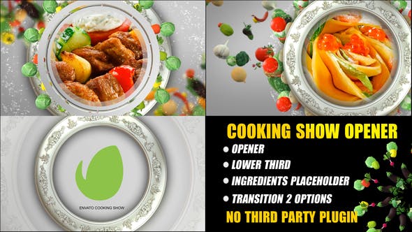 Cooking Show Opener Food show intro[Videohive][After Effects][26019087]