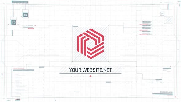 Tech UI Screen Logo[Videohive][After Effects][29566707]