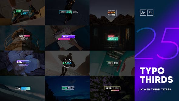 Lower Third Titles Pack[Videohive][Premiere Pro][28830304]