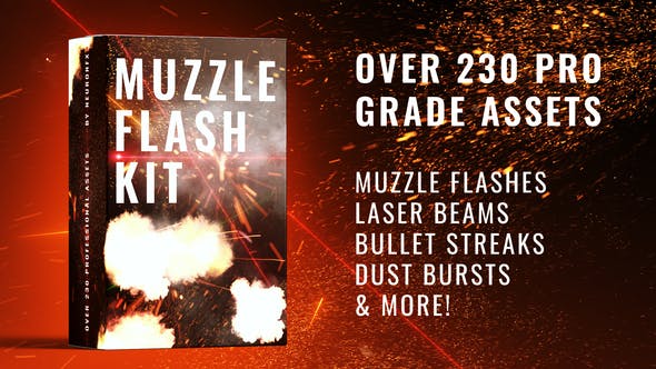 Real Muzzle Flash Kit[Videohive][After Effects][29449489]