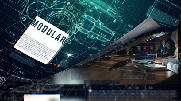Blueprint Tech Slideshow[Videohive][After Effects][23634358]
