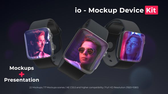 io – Mockup Device Kit[Videohive][After Effects][24835556]